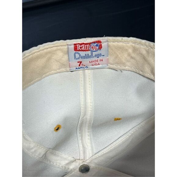 Vintage 90s Kansas City Chiefs NFL Double Logo Cap - Picture 5 of 5